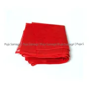 Puja Samagri- Red Cloth/Rato Kapada (रातो कपडा) 1/2 Meter